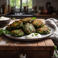 Buñuelos de espinaca