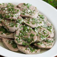 Lengua a la vinagreta