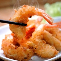 Langostinos empanados