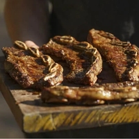 Asado banderita del centro
