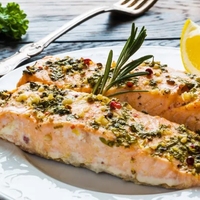 Trucha salmonada
