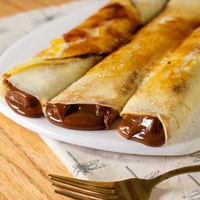 Panqueque de dulce de leche