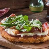 Mila de Rucula y Jamón crudo