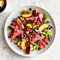 Plato frutas de estación