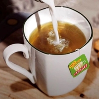 Mate cocido con leche
