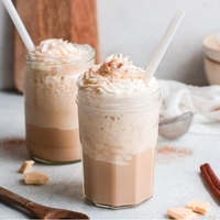 Frapuchino de chocolate blanco