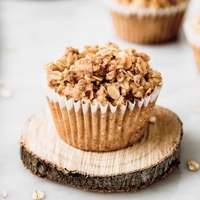 Muffin frutal manzana