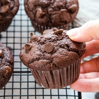 Muffin super chocolate