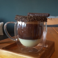 Café bombón taza grande