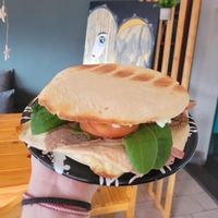 Tostado pan árabe extra especial