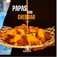 Cheddar, Panceta y Verdeo