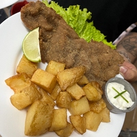 Milanesa Tradicional con papas