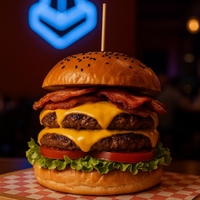 Hamburguesa Doble Completa