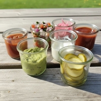 Sumale los aderezos y salsa premium y especiales