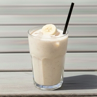 Ecuador con leche de almendras