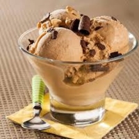 Helado de dulce de leche