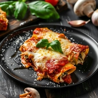 Canelones de Verdura con Salsa