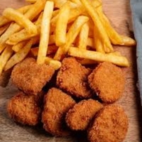 6 unidades + papas fritas